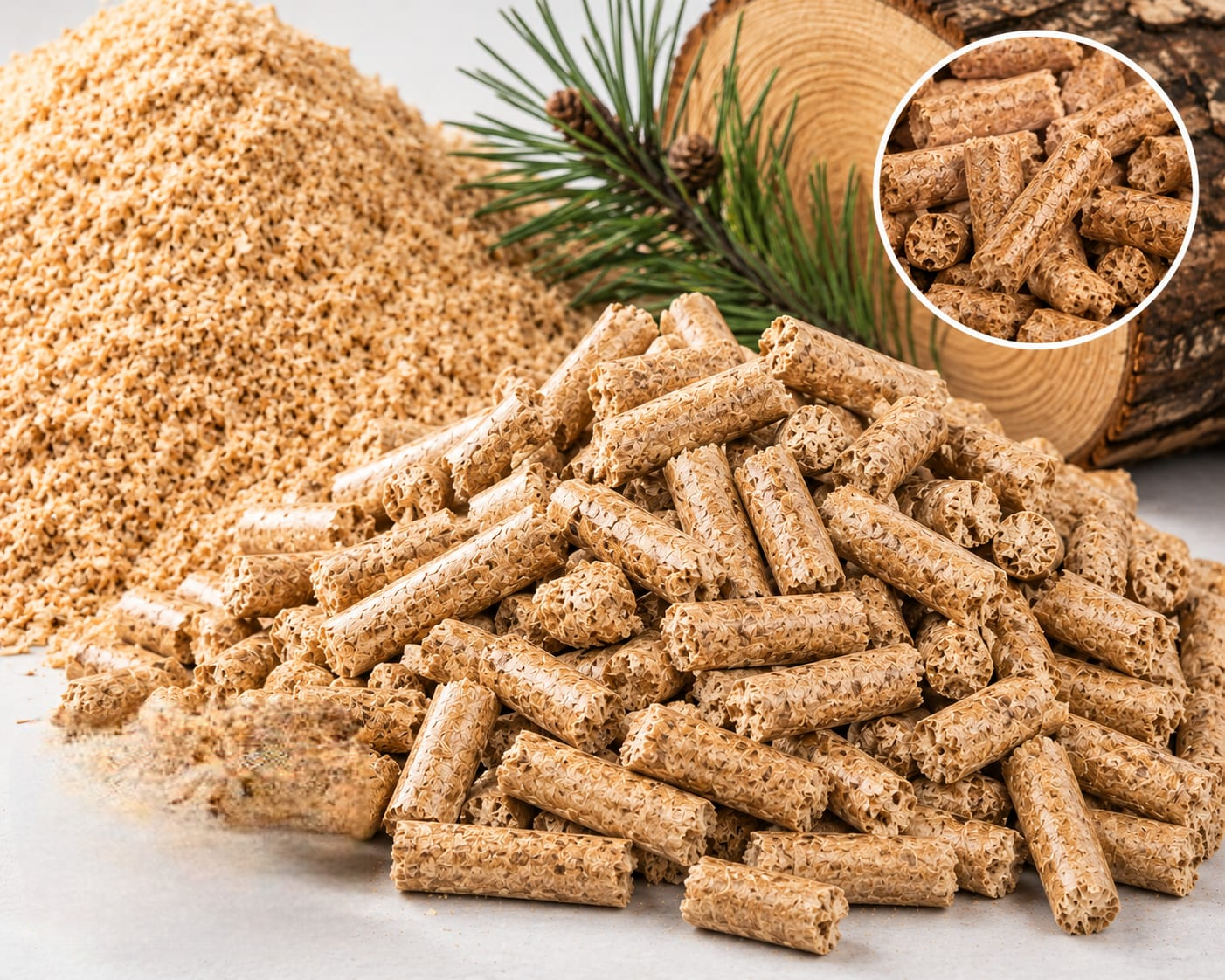 Pin Wood Pellets